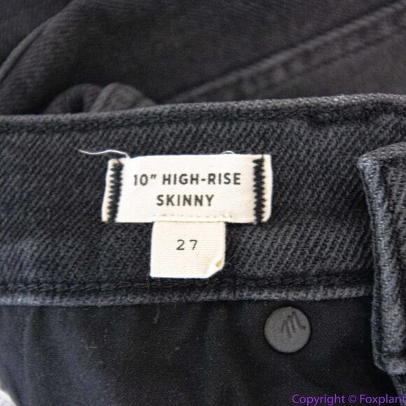 NEW Madewell 10" High-Rise Skinny Jeans in Starkey Wash, 27 - Picture 14 of 16